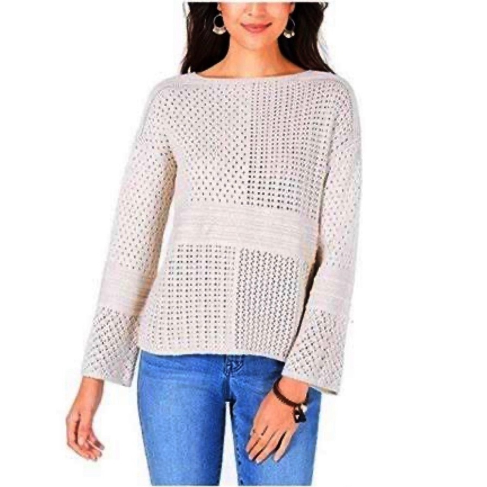 Style & Co Pointelle Sweater Size Small
